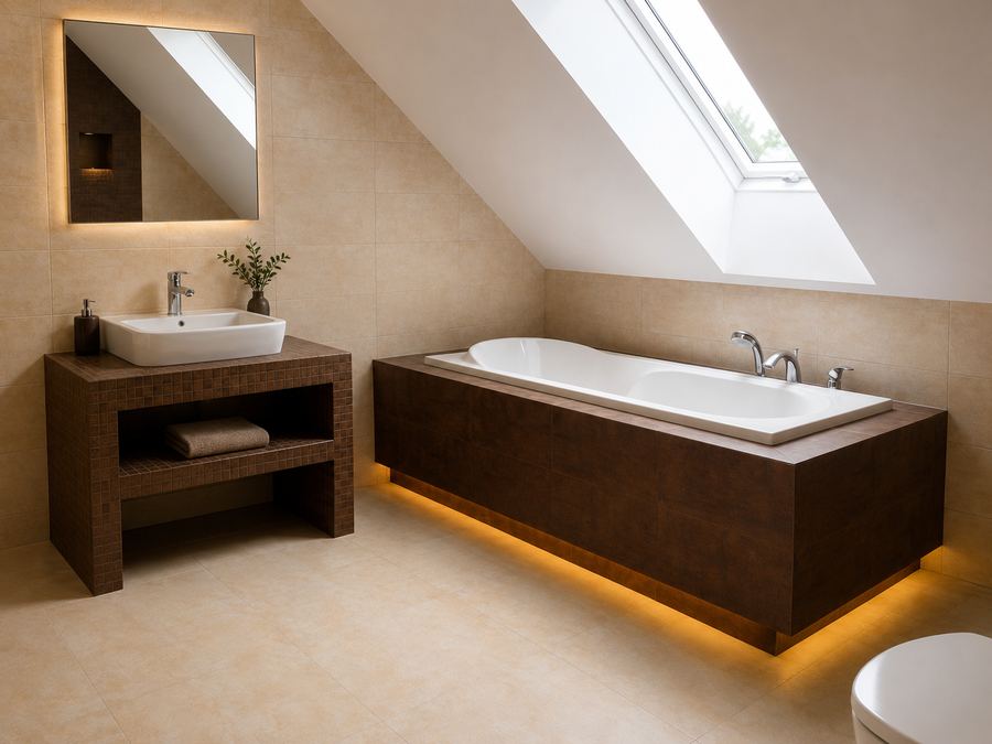 Badezimmer-Einbau nach Maß